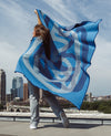 grantLOVE x Faribault Mill LOVE Throw Blanket - Blue