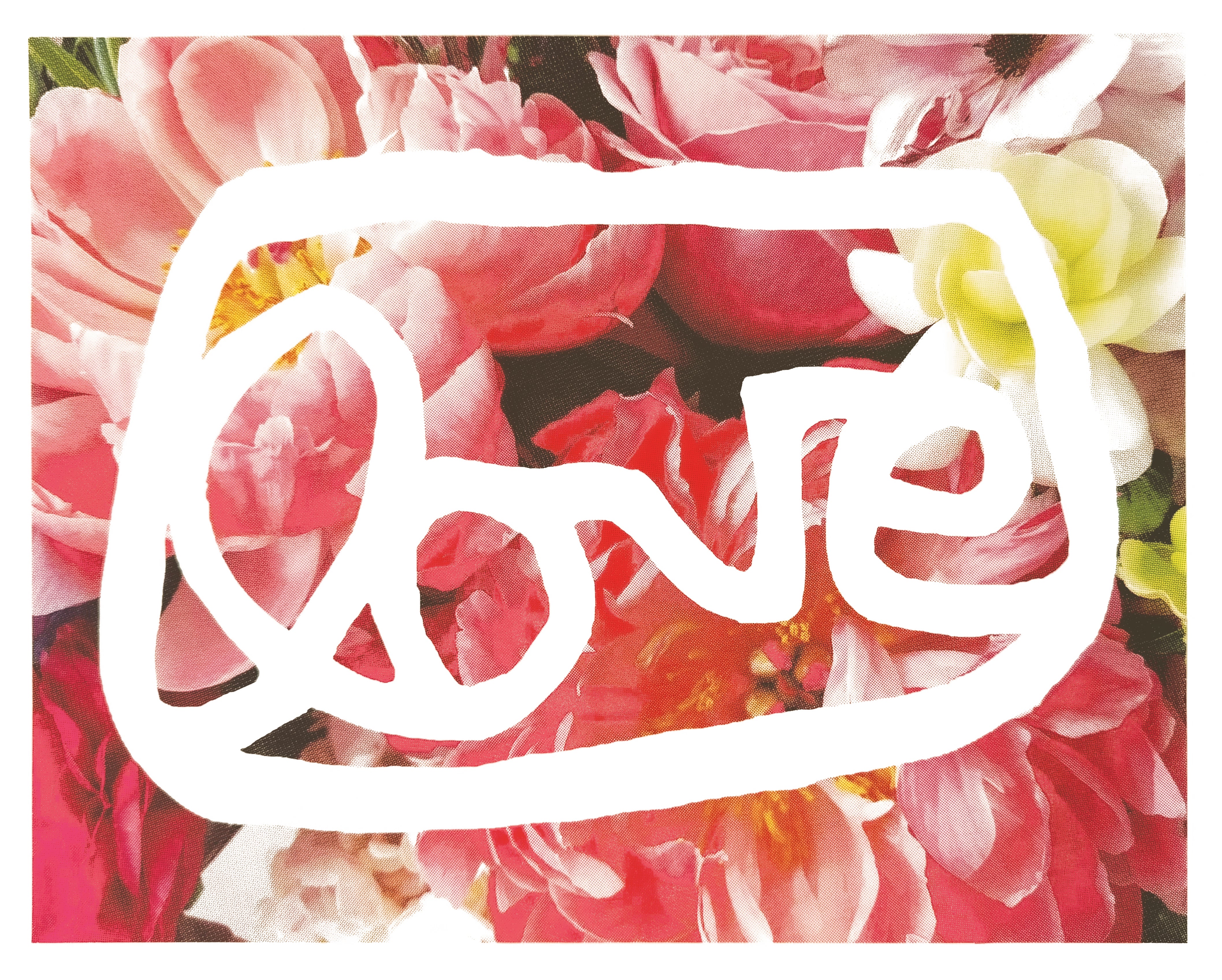 LOVE (peonies), 2026 to benefit Art for the Isolated