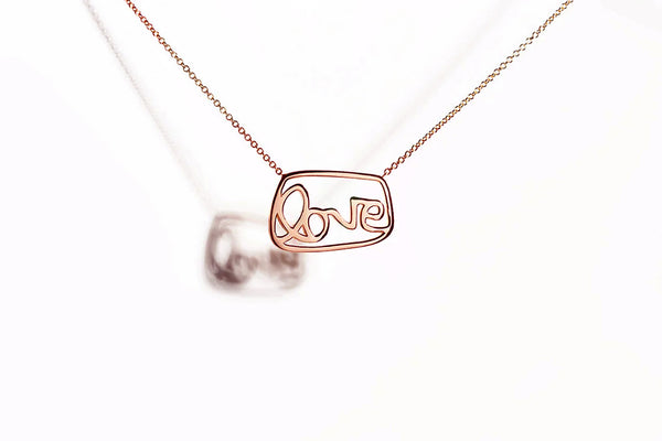 grantLOVE Necklace - Rose Gold