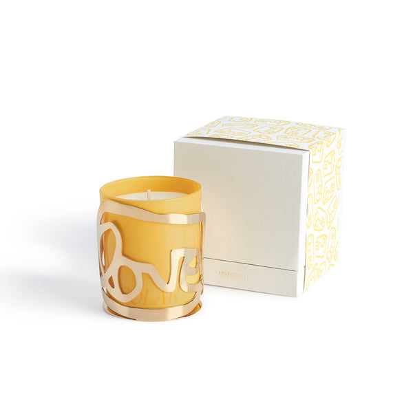 grantLOVE x Amber Sakai LOVE Candle Holder and SOLAR Candle