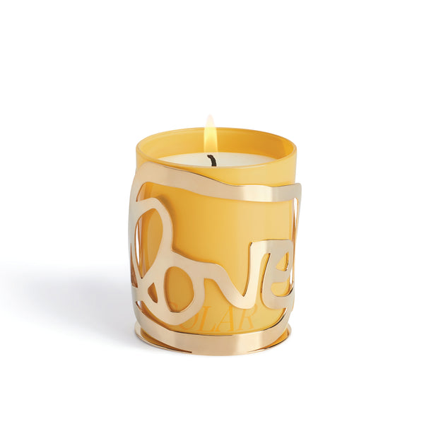 grantLOVE x Amber Sakai LOVE Candle Holder and SOLAR Candle