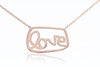 grantLOVE Necklace - Rose Gold