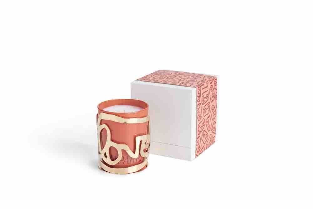 grantLOVE x Amber Sakai LOVE Candle Holder and CHAPARRAL Candle