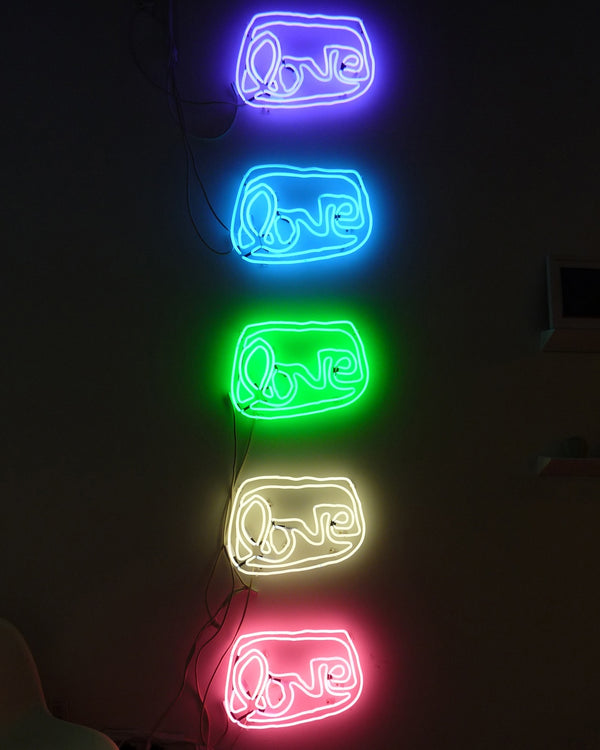 United in ❤️💛💚💙💜 neon