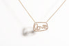 grantLOVE 18K Gold Micro Pavé Diamond Necklace