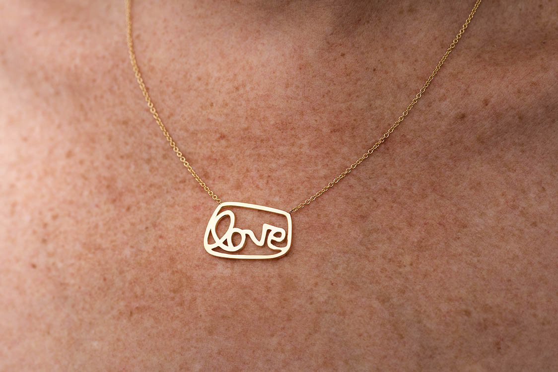 grantLOVE Necklace - 18K Gold