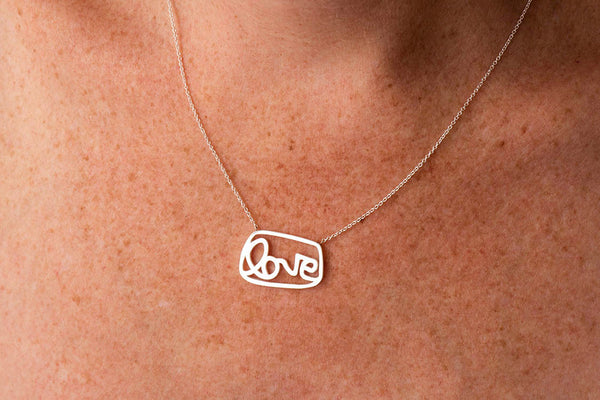 grantLOVE Necklace - Sterling Silver