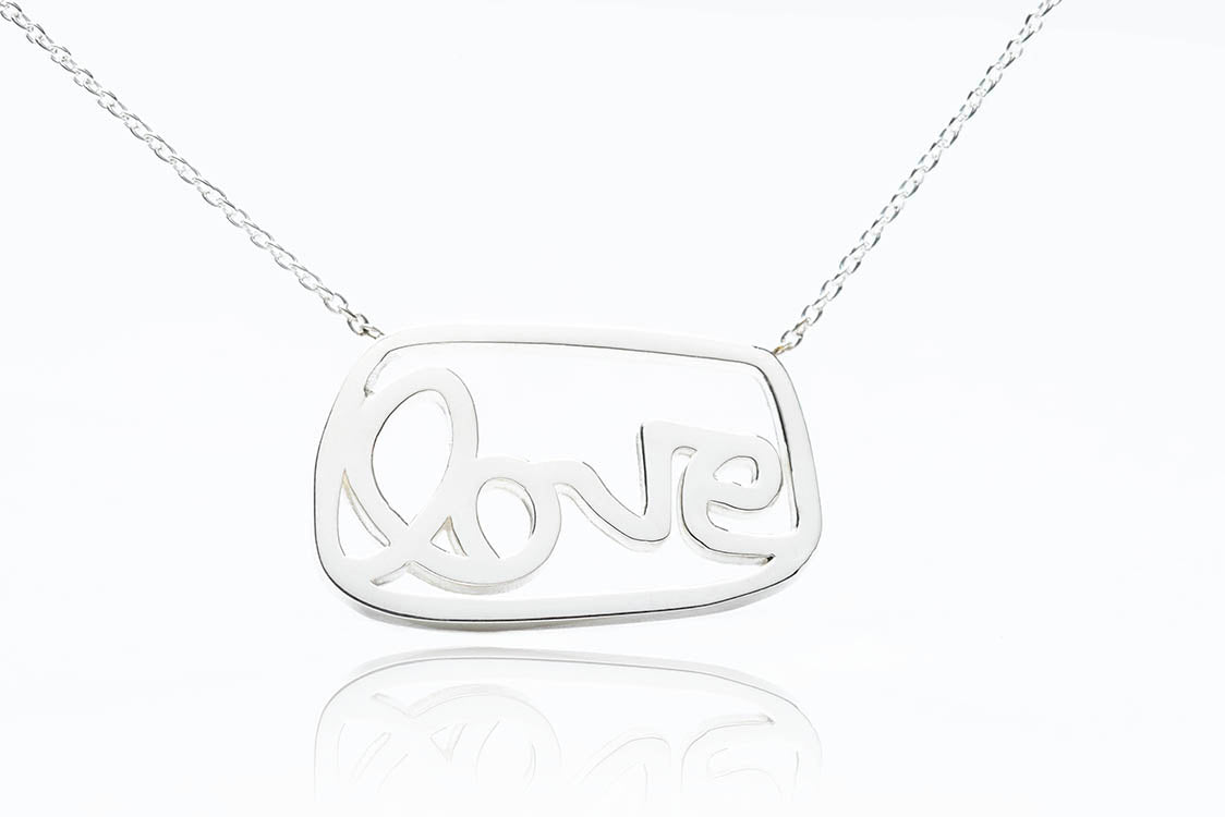 grantLOVE Necklace - Sterling Silver