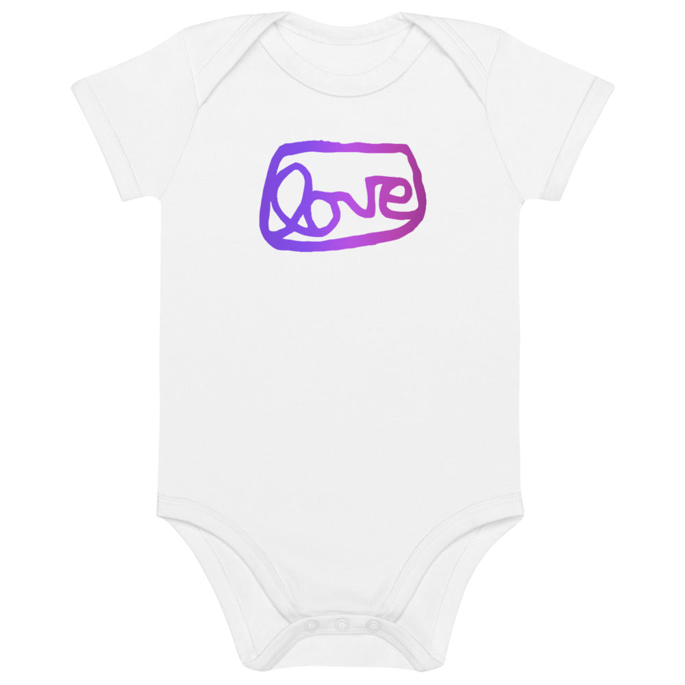 Organic LOVE baby onesie