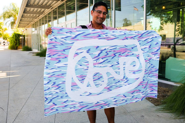 grantLOVE x Devon Tsuno Beach Towels featured at BIG CITY MARKET December 4