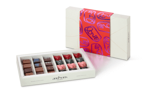 LOVE chocolates — a new collaboration with andSons!