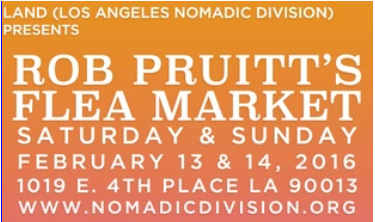 grantLOVE pop-up shop at Rob Pruitt's Flea Market February 12-14