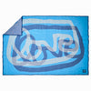 Pre-order: grantLOVE x Faribault Mill LOVE Throw Blanket - Blue
