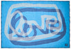 Pre-order: grantLOVE x Faribault Mill LOVE Throw Blanket - Blue