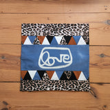 grantLOVE x Hartjess Upcycled Pillow (Leopard)