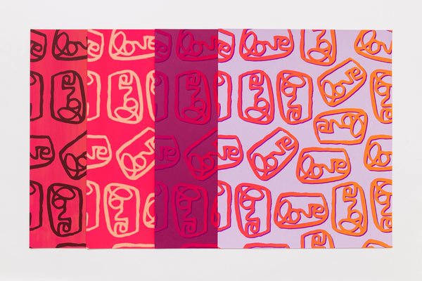 LOVE, 2019 – suite of 4 prints