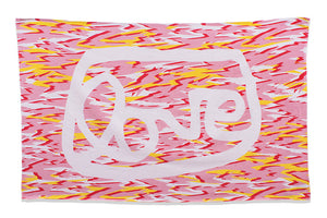 grantLOVE x Devon Tsuno Beach Towel – Pink